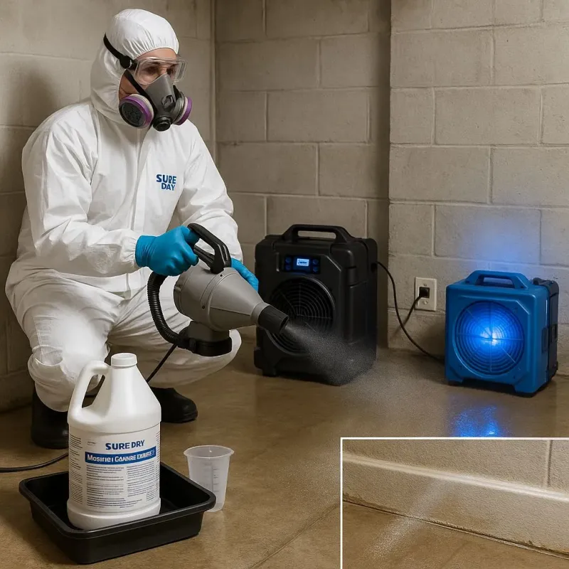 Sanitization and Odor Removal process in Beardstown, IL